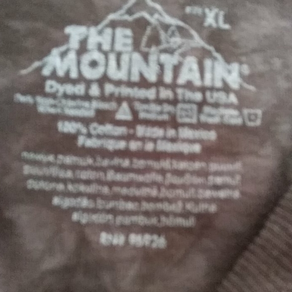 🌷 Sugar Skull Colorwear XL Tie Dye The Mountain - Picture 7 of 8